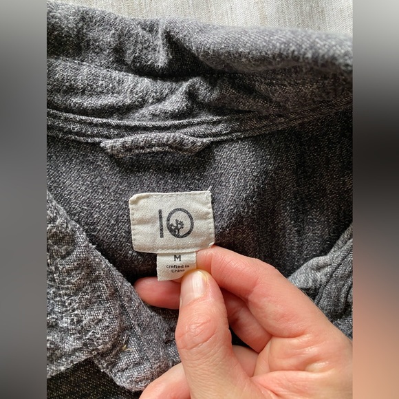 Mens ten tree button down shirt - Picture 3 of 8